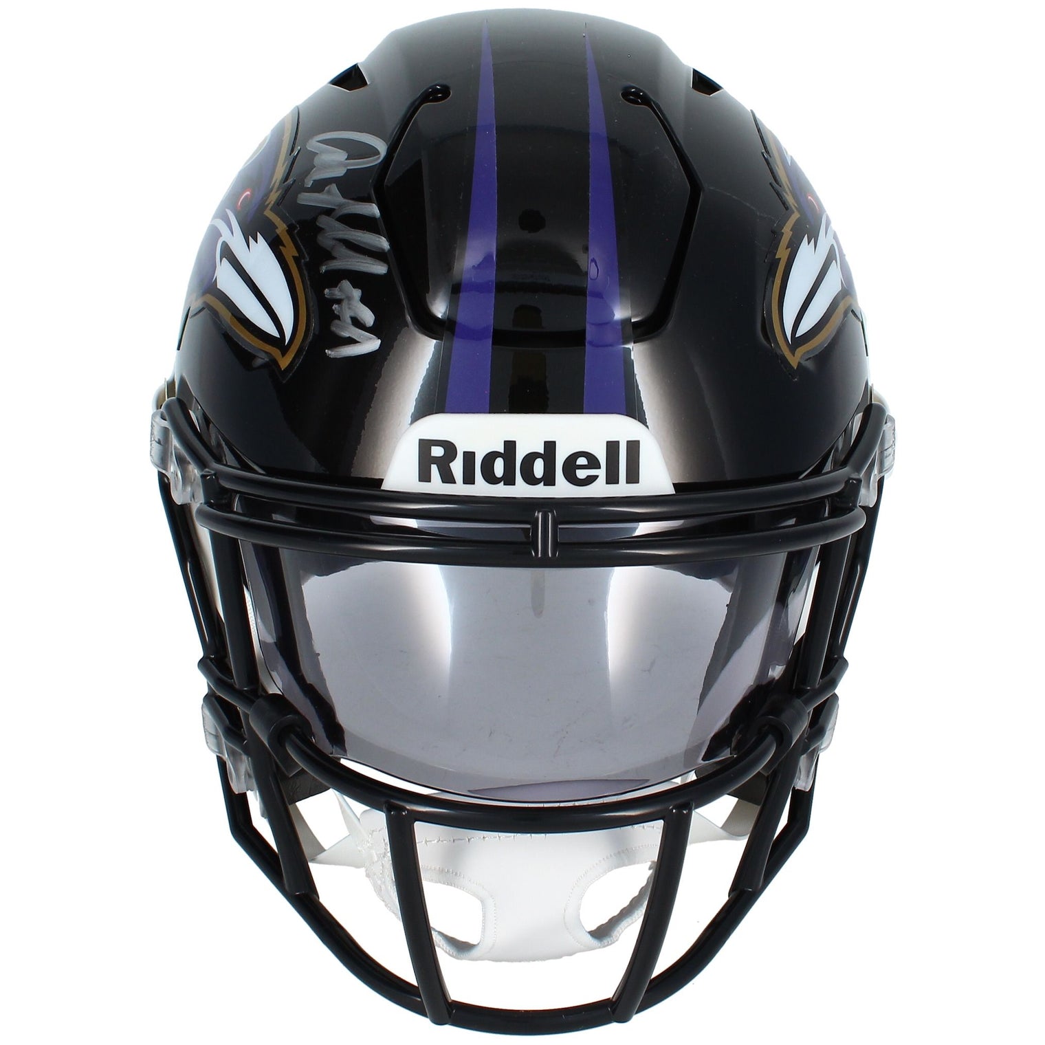 Anquan Boldin Autographed Baltimore Ravens SpeedFlex Midi Helmet Beckett
