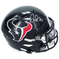 David Montgomery Autographed Houston Texans SpeedFlex Midi Helmet Beckett