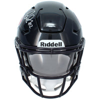 David Montgomery Autographed Houston Texans SpeedFlex Midi Helmet Beckett