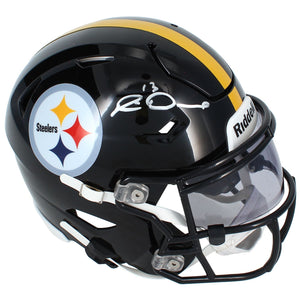 Rico Dowdle Autographed Pittsburgh Steelers SpeedFlex Midi Helmet Beckett