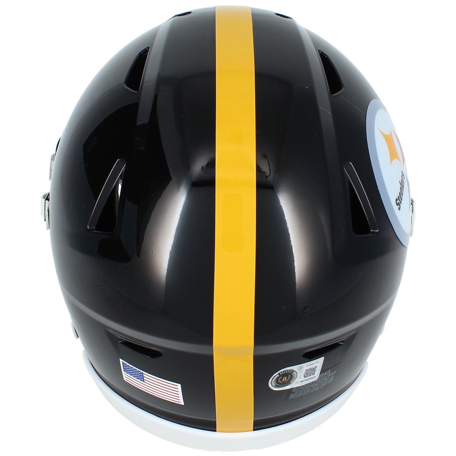 Rico Dowdle Autographed Pittsburgh Steelers SpeedFlex Midi Helmet Beckett