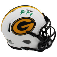 Brett Favre Autographed Green Bay Packers Lunar Eclipse Mini Speed Helmet Radtke