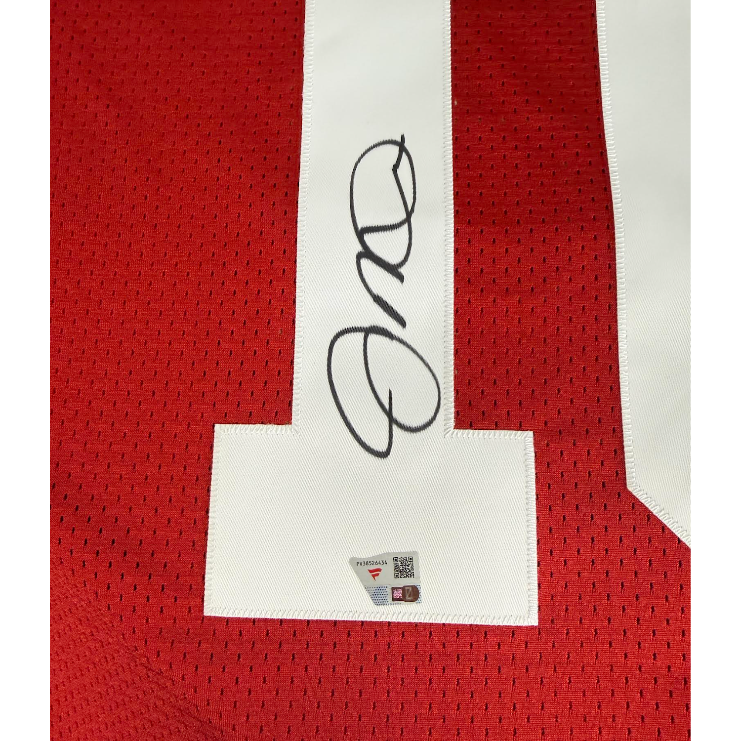 Joe Montana Autographed San Francisco 49ers Mitchell &amp; Ness Red Replica Jersey Fanatics