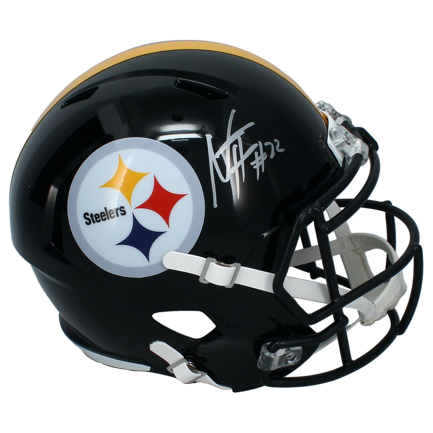 Najee Harris Autographed Pittsburgh Steelers Full Size Speed Helmet Fanatics