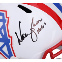 Warren Moon Autographed "HOF 06" Houston Oilers Full Size Speed Helmet Fanatics