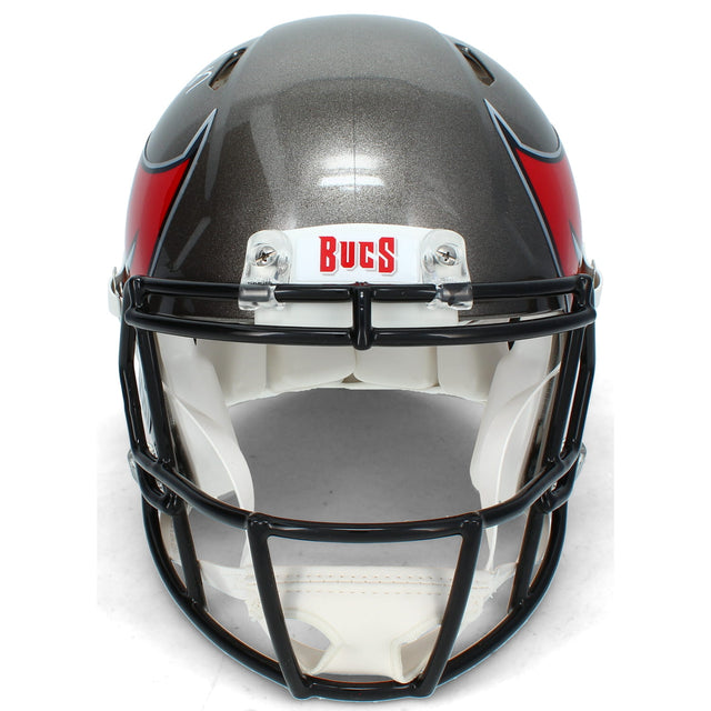 Bucky Irving Autographed Tampa Bay Buccaneers Speed Authentic Helmet Beckett