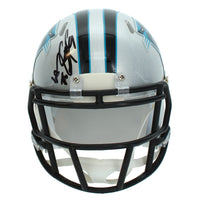 Steve Smith Autographed Carolina Panthers Speed Mini Helmet Fanatics