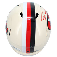 Brock Purdy Autographed San Francisco 49ers RETRO Speed Full Size Helmet Beckett