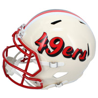 Brock Purdy Autographed San Francisco 49ers RETRO Speed Full Size Helmet Beckett