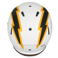 Justin Herbert Autographed "2020 OROY" Chargers Lunar Authentic Helmet Beckett
