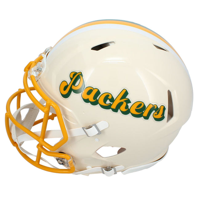 Jordan Love Autographed Green Bay Packers RETRO Speed Authentic Helmet Beckett