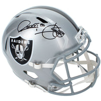 Raghib "Rocket" Ismail Autographed Las Vegas Raiders Speed Full Size Helmet Beckett