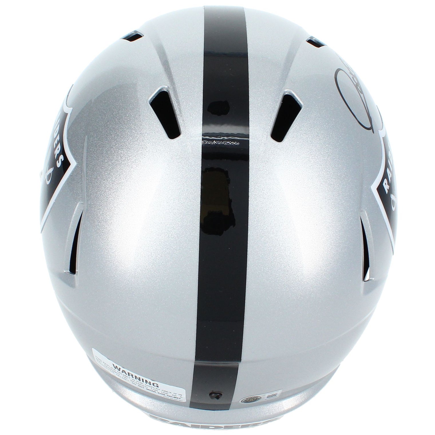 Raghib "Rocket" Ismail Autographed Las Vegas Raiders Speed Full Size Helmet Beckett