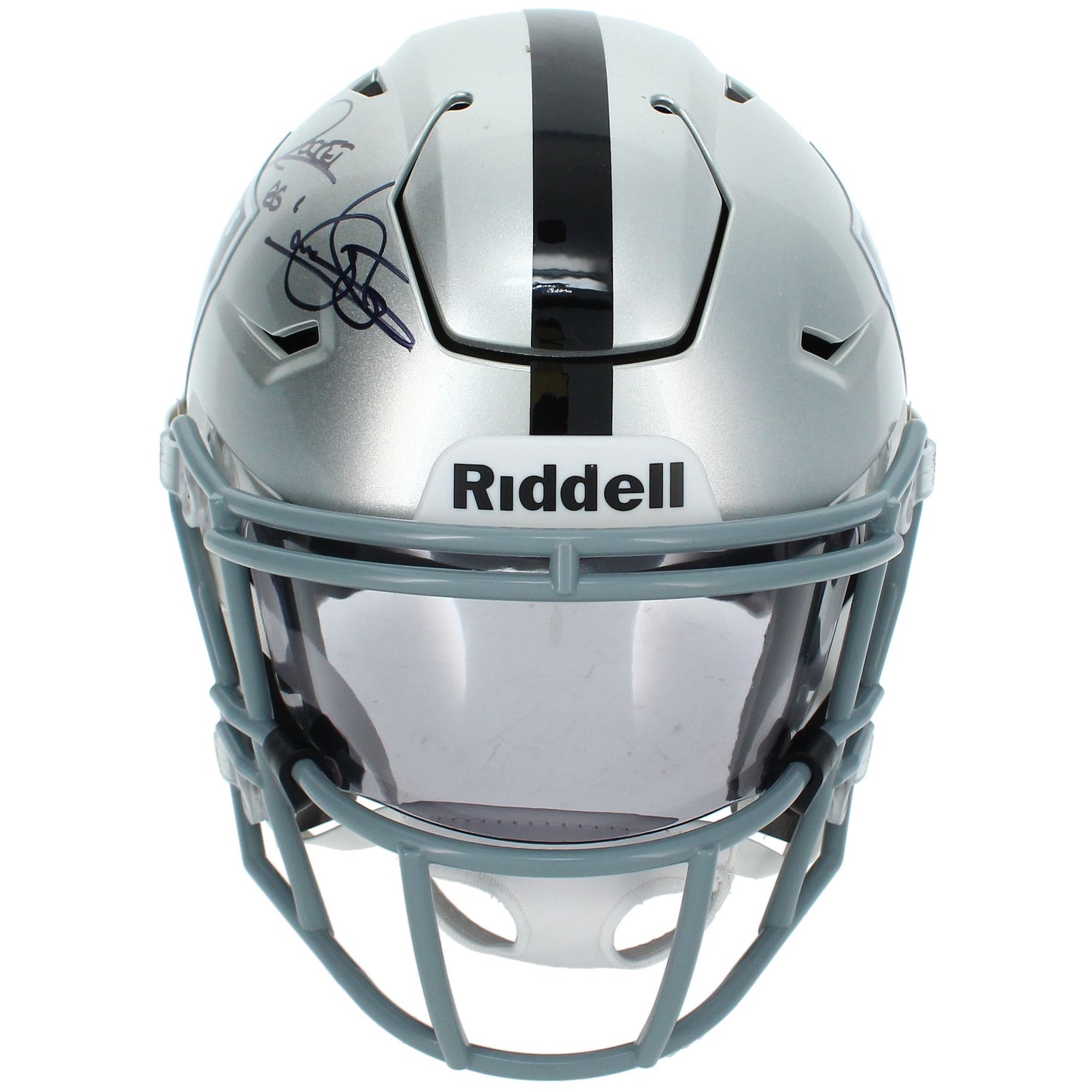 Raghib "Rocket" Ismail Autographed Raiders SpeedFlex Midi Helmet Beckett