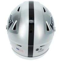 Raghib "Rocket" Ismail Autographed Raiders SpeedFlex Midi Helmet Beckett