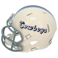 Emmitt Smith Autographed Dallas Cowboys RETRO Speed Mini Helmet Beckett