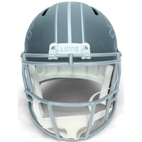 Derrick Moore Autographed Detroit Lions Slate Speed Full Size Helmet Beckett