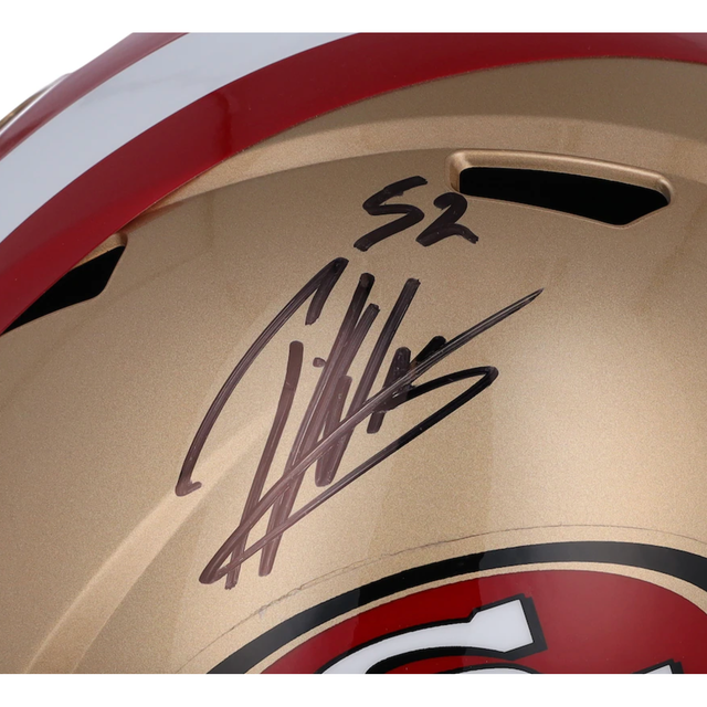 Patrick Willis Autographed San Francisco 49ers Full Size Speed Helmet Fanatics
