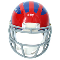Jaxson Dart Autographed New York Giants 2024 Alternate Speed Mini Helmet Fanatics