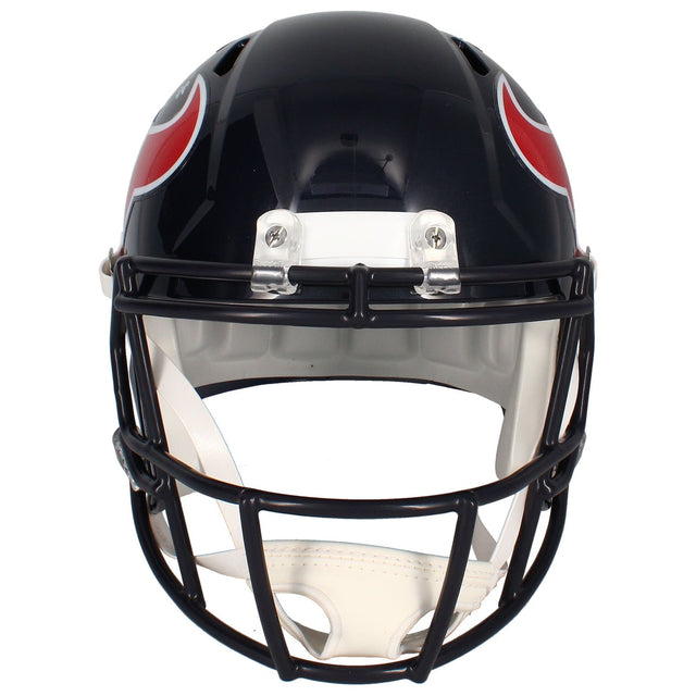 Dalton Schultz Autographed Houston Texans Full Size Speed Helmet Beckett
