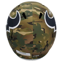 Dalton Schultz Autographed (In White) Texans Camo Full Size Speed Helmet Beckett
