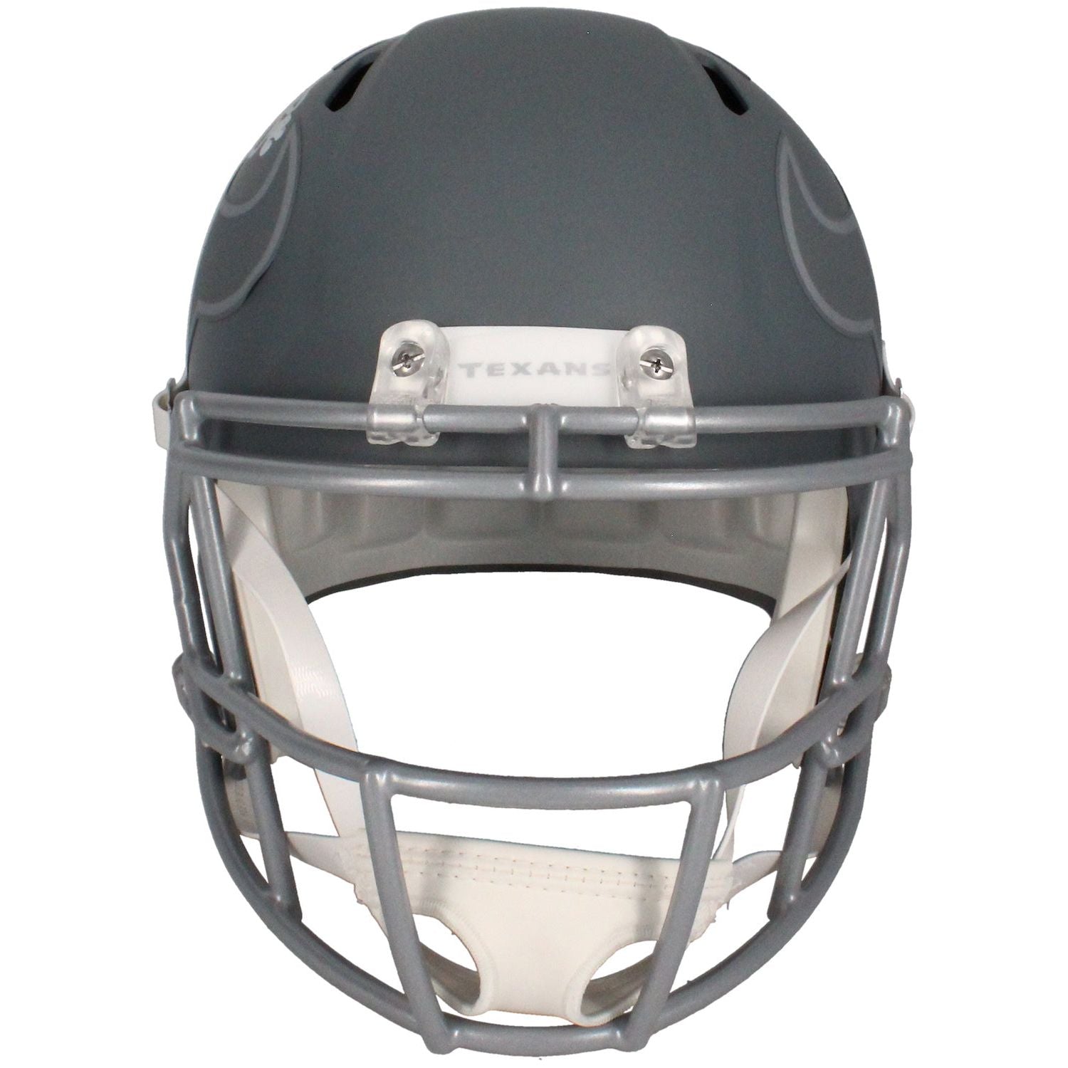 Dalton Schultz Autographed Houston Texans Slate Full Size Speed Helmet Beckett