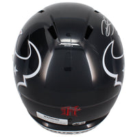 Dalton Schultz Autographed Houston Texans 2024 Full Size Speed Helmet Beckett
