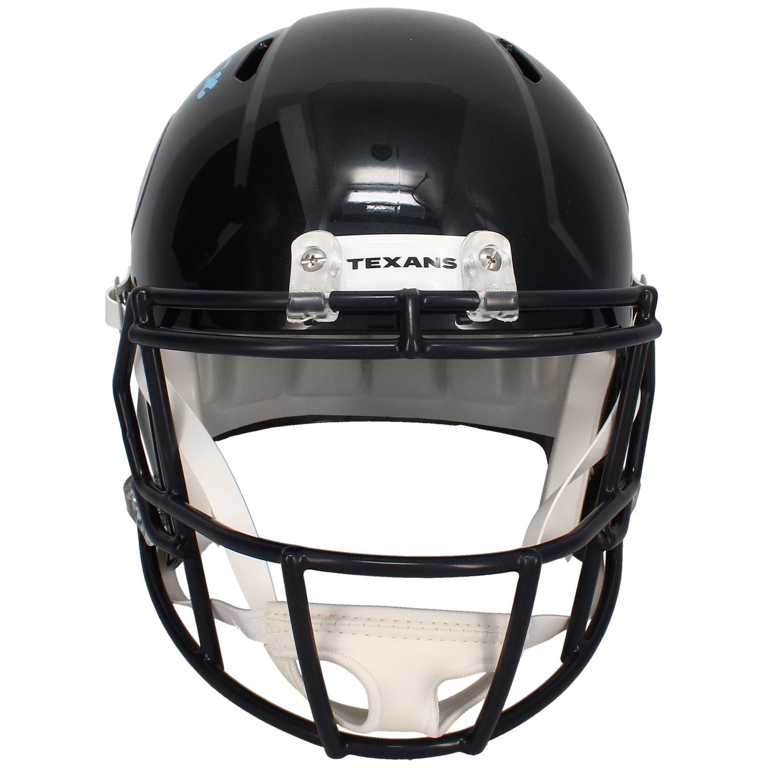 Dalton Schultz Autographed (Blue) Houston Texans Full Size Speed Helmet Beckett