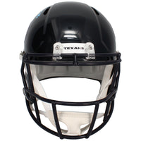 Dalton Schultz Autographed (Blue) Houston Texans Full Size Speed Helmet Beckett