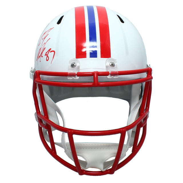 Rob Gronkowski Autographed Patriots Full Size Flash Speed Helmet Radtke