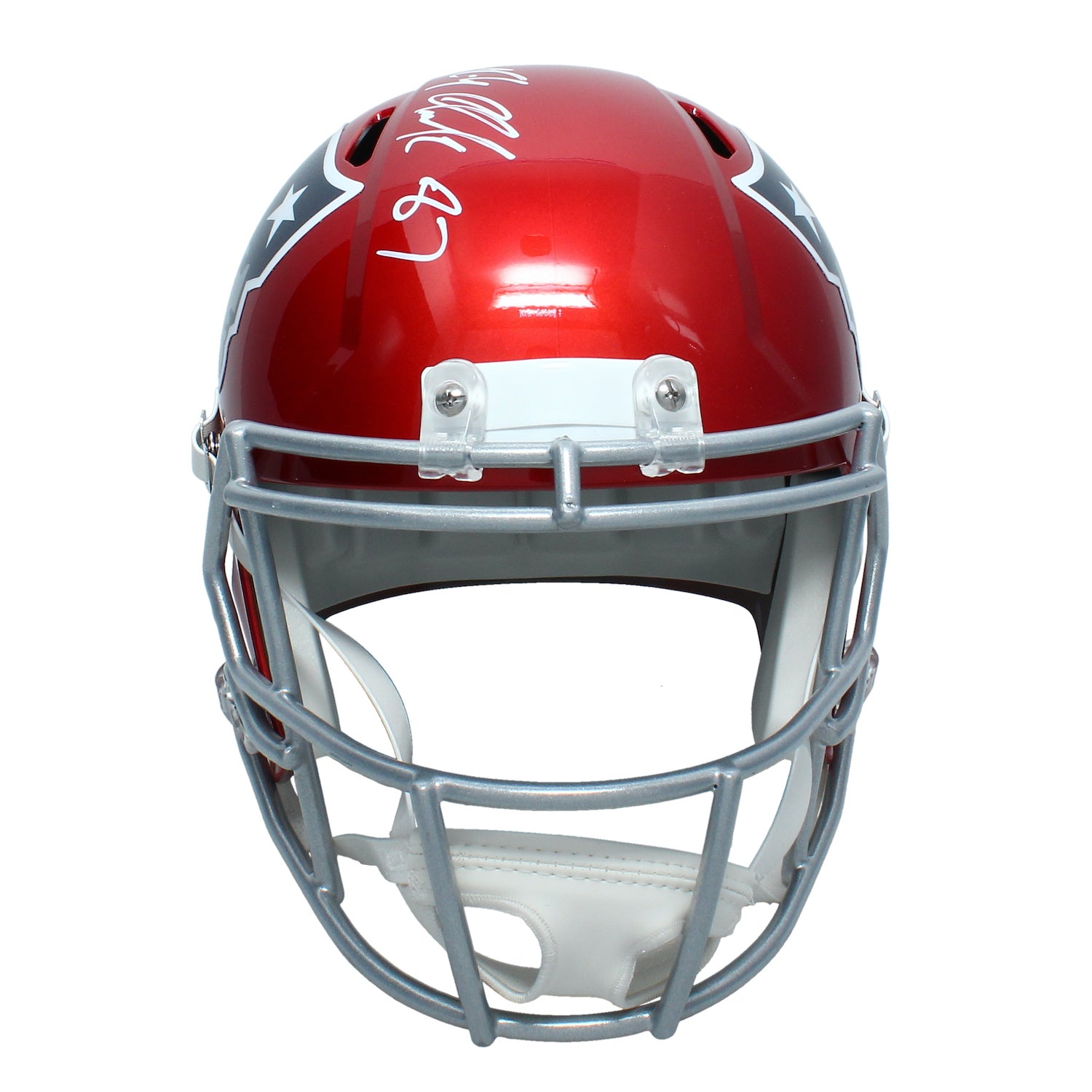 Rob Gronkowski Autographed Patriots Full Size Flash Speed Helmet Radtke