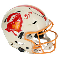 Bucky Irving Autographed Tampa Bay Buccaneers RETRO Speedflex Authentic Helmet Beckett