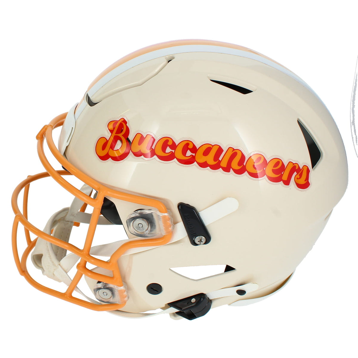 Bucky Irving Autographed Tampa Bay Buccaneers RETRO Speedflex Authentic Helmet Beckett