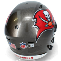 Bucky Irving Autographed Tampa Bay Buccaneers Speedflex Authentic Helmet Beckett