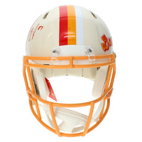 Bucky Irving Autographed Tampa Bay Buccaneers RETRO Speed Authentic Helmet Beckett