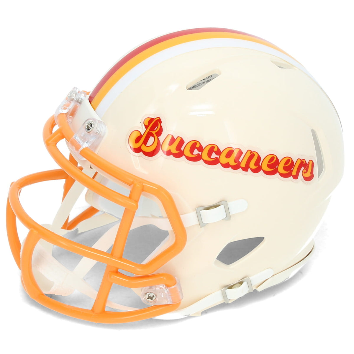 Bucky Irving Autographed Tampa Bay Buccaneers RETRO Speed Mini Helmet Beckett