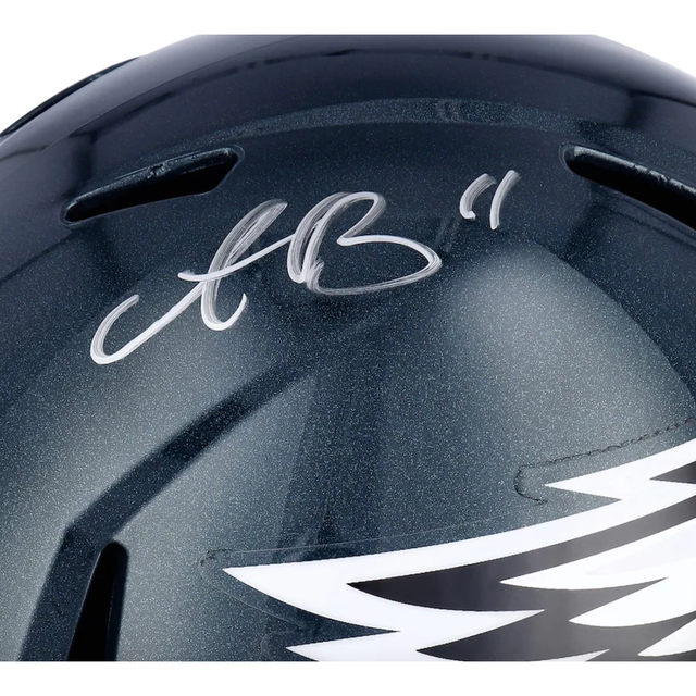 A.J. Brown Autographed Philadelphia Eagles Full Size Speed Helmet Fanatics
