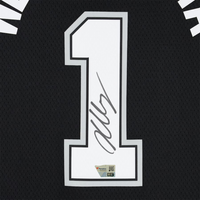 Victor Wembanyama Autographed San Antonio Spurs Icon Edition Black Jersey Fanatics