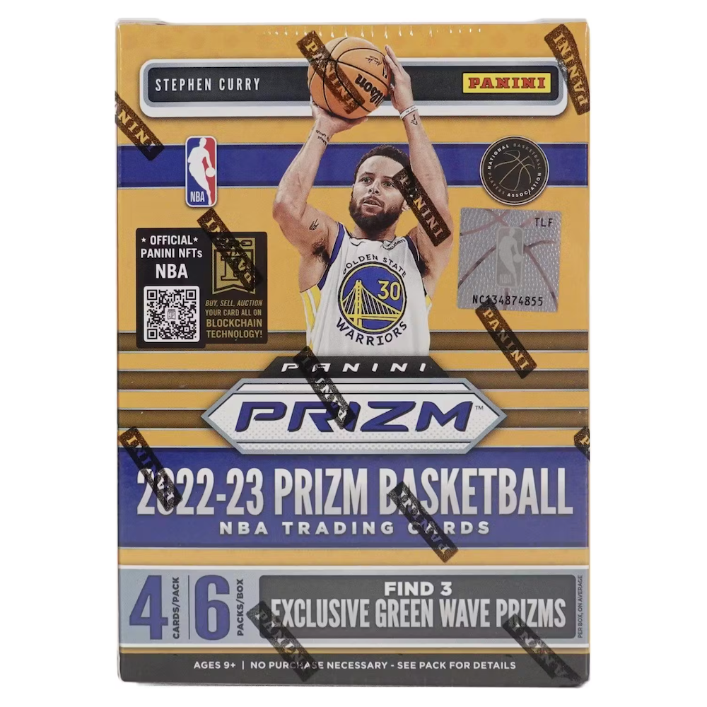 2022/23 Panini Prizm Basketball 6-Pack Hobby Blaster Box (Green Wave Prizms!)