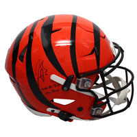 Joe Burrow Autographed Cincinnati Bengals "2020 #1 Pick" "Who Dey" SpeedFlex Helmet Fanatics LE 50