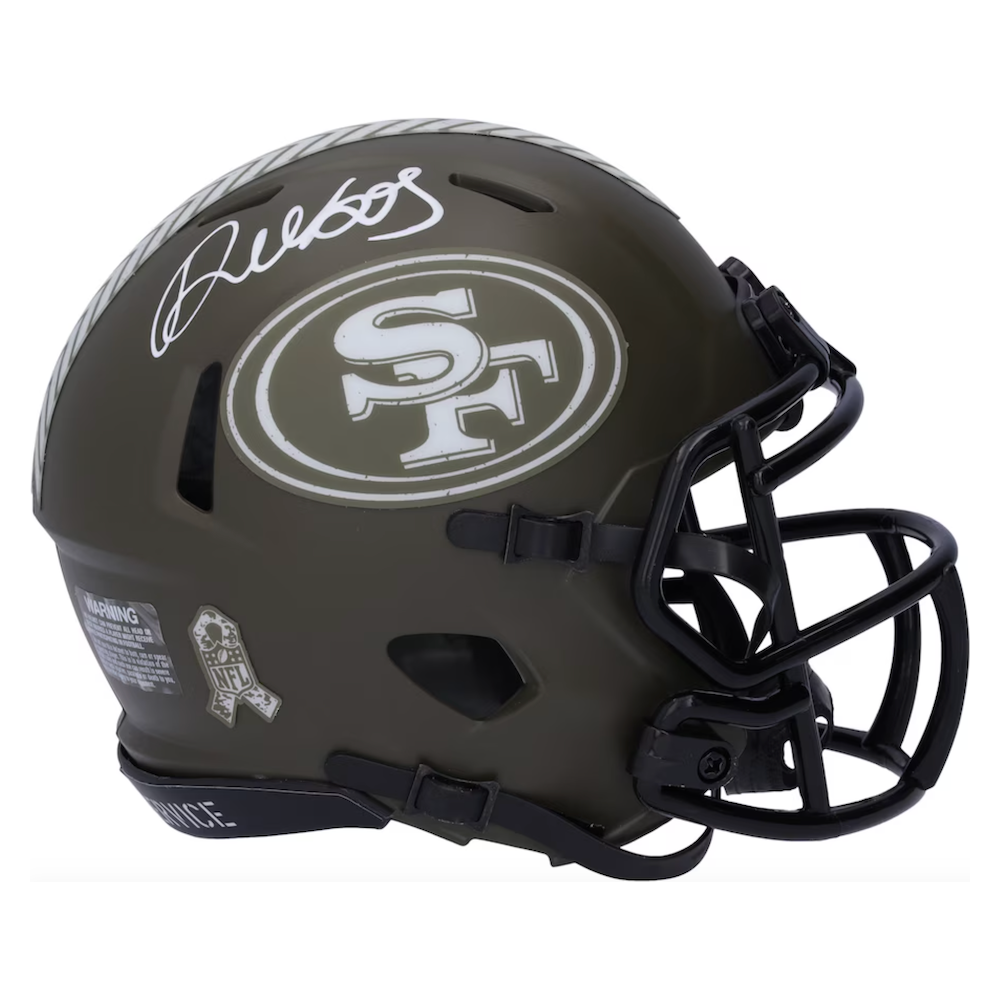Deebo Sameuel Autographed 49ers STS Mini Speed Helmet Fanatics