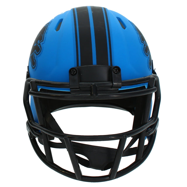 Sam LaPorta Autographed Detroit Lions RAVE Speed Mini Helmet Beckett Witnessed