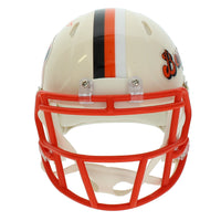 Tee Higgins Autographed Cincinnati Bengals RETRO Speed Mini Helmet Beckett
