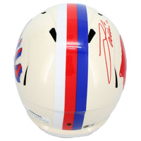 Josh Allen Autographed Buffalo Bills RETRO Speed Full Size Helmet Beckett