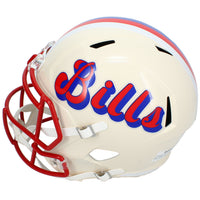 Josh Allen Autographed Buffalo Bills RETRO Speed Full Size Helmet Beckett