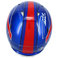 Josh Allen Autographed Buffalo Bills FLASH Speed Authentic Helmet Beckett