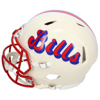 Josh Allen Autographed Buffalo Bills RETRO Speed Authentic Helmet Beckett