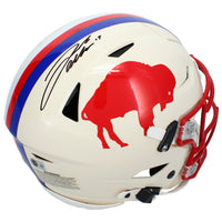Josh Allen Autographed Buffalo Bills RETRO Speedflex Authentic Helmet Beckett