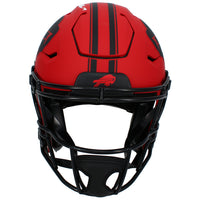 Josh Allen Autographed/Inscribed "24 NFL MVP" Buffalo Bills RAVE Speedflex Authentic Helmet Beckett