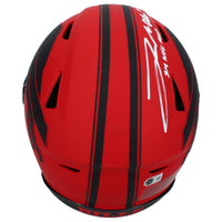 Josh Allen Autographed/Inscribed "24 NFL MVP" Buffalo Bills RAVE Speedflex Authentic Helmet Beckett